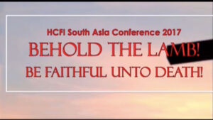 The SONG OF SONGS + HCF - Sri Lanka Conference 2017